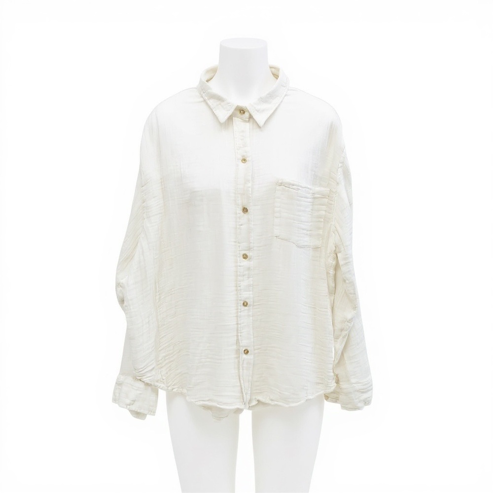 Sonoma Cream Button Down Shirt